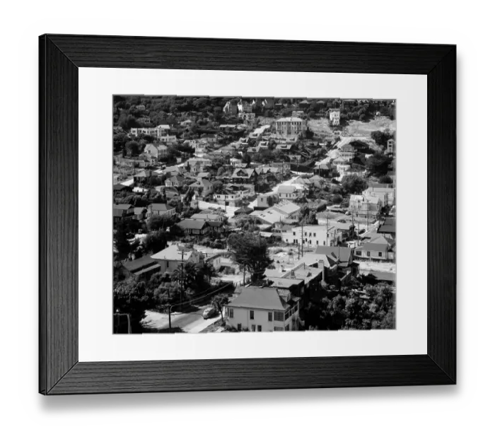 Framed Print : Neighborhood In Sausalito, California Framed Print : Neighborhood In Sausalito, California