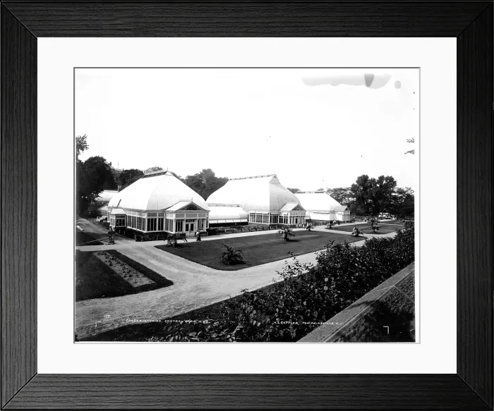 Framed Print : Central Park Conservatories In New York City, New York Framed Print : Central Park Conservatories In New York City, New York