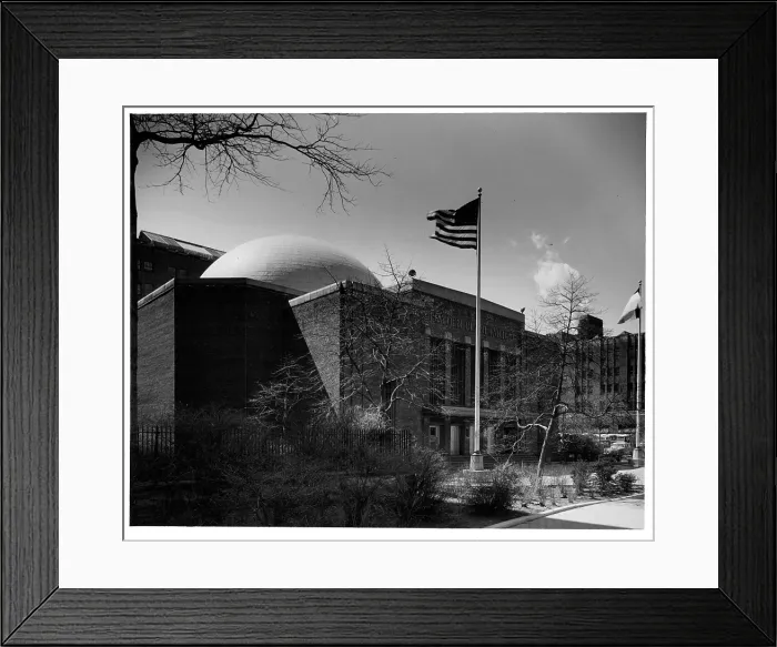 Framed Print : The Hayden Planetarium In New York City, New York Framed Print : The Hayden Planetarium In New York City, New York