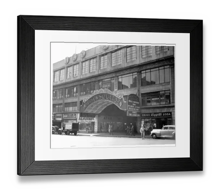 Framed Print : Madison Square Garden In New York City, New York