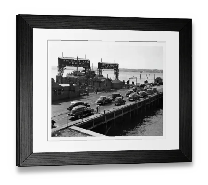 Framed Print : Ferryboat In New York City, New York Framed Print : Ferryboat In New York City, New York