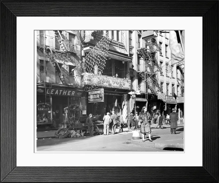 Framed Print : Chinatown In San Francisico, California