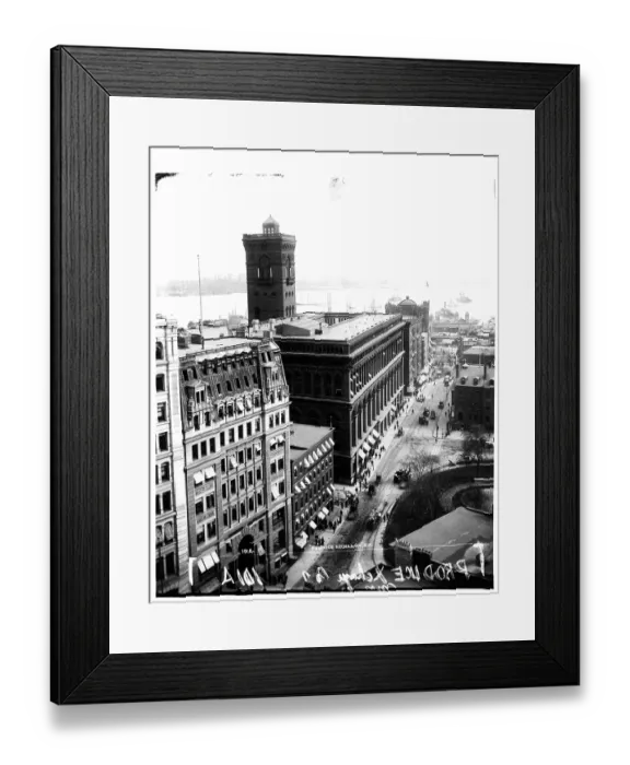 Framed Print : New York Produce Exchange In New York City, New York Framed Print : New York Produce Exchange In New York City, New York