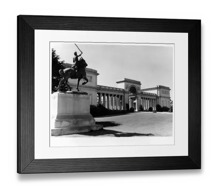 Framed Print : Palace Of The Legion Of Honor, Lincoln Park In San Francisico, California Framed Print : Palace Of The Legion Of Honor, Lincoln Park In San Francisico, California
