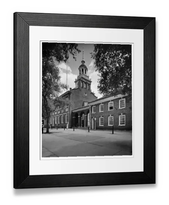 Framed Print : Independence Hall In Philadelphia, Pennsylvania