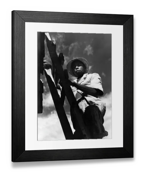 Framed Print : Workman In Belem, Brazil