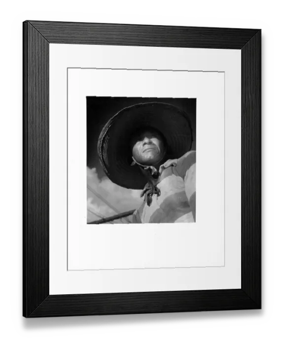Framed Print : Boatman In Belem, Brazil Framed Print : Boatman In Belem, Brazil