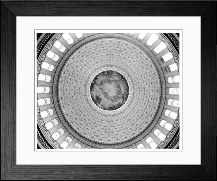 Framed Print : The Apotheosis of Washington Mural Inside Canopy Inside The Capitol Rotunda In Washington, DC Framed Print : The Apotheosis of Washington Mural Inside Canopy Inside The Capitol Rotunda In Washington, DC
