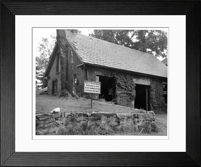 Framed Print : Pratt's Village Smithy In Essex, Connecticut Framed Print : Pratt's Village Smithy In Essex, Connecticut
