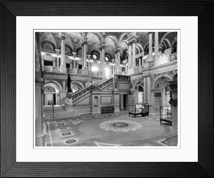 Framed Print : Library Of Congress In Washington, DC Framed Print : Library Of Congress In Washington, DC