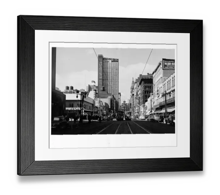 Framed Print : Market Street In Philadelphia, Pennsylvania Framed Print : Market Street In Philadelphia, Pennsylvania