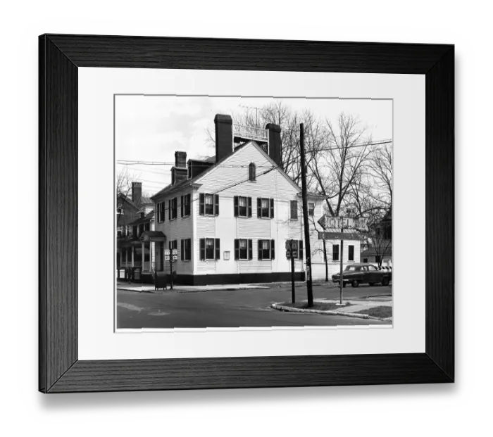 Framed Print : House Dated 1605 In New Bern, North Carolina Framed Print : House Dated 1605 In New Bern, North Carolina