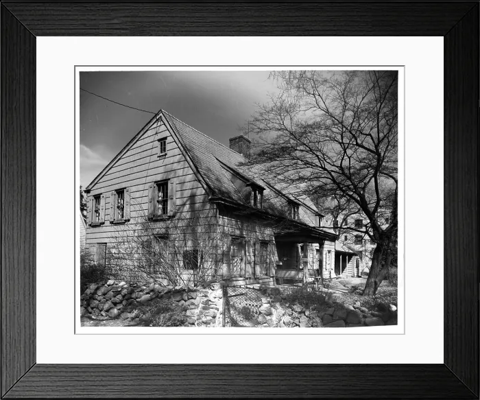 Framed Print : John Bowne House In Flushing, Queens, New York City Framed Print : John Bowne House In Flushing, Queens, New York City