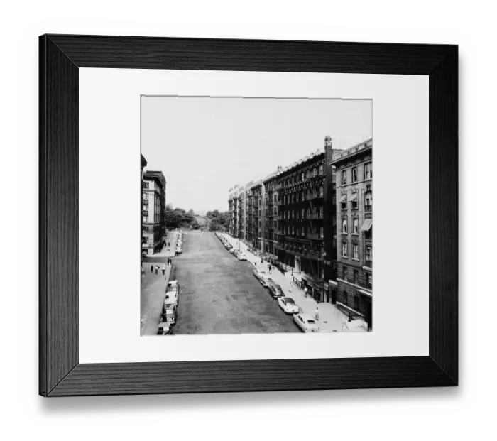Framed Print : Harlem Street Framed Print : Harlem Street
