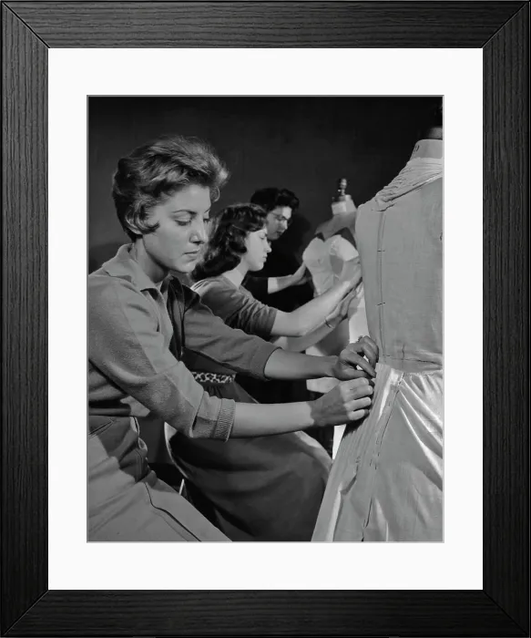 Framed Print : Dressmakers Framed Print : Dressmakers
