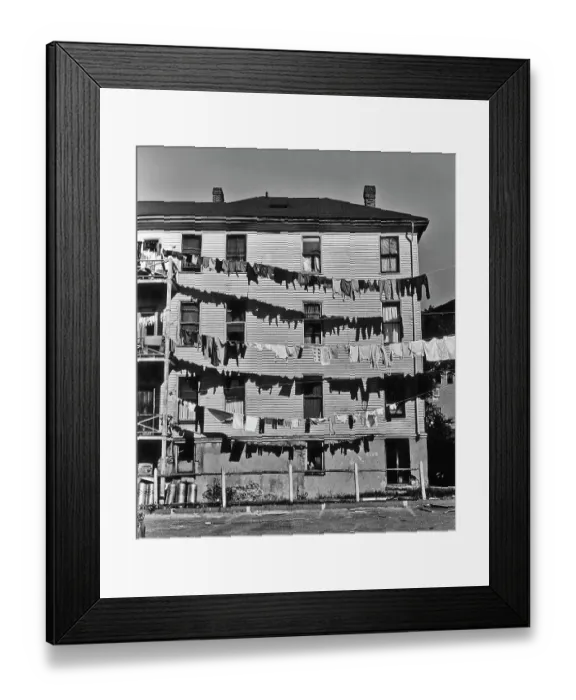 Framed Print : Washing Lines Framed Print : Washing Lines
