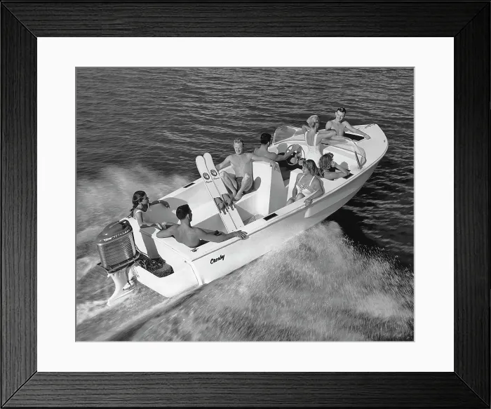Framed Print : Speedboat Travel Framed Print : Speedboat Travel