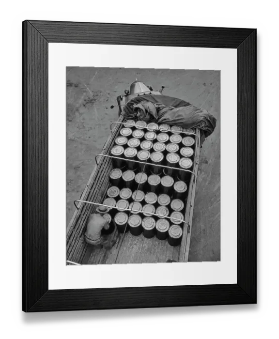 Framed Print : Drums Of Grease Framed Print : Drums Of Grease