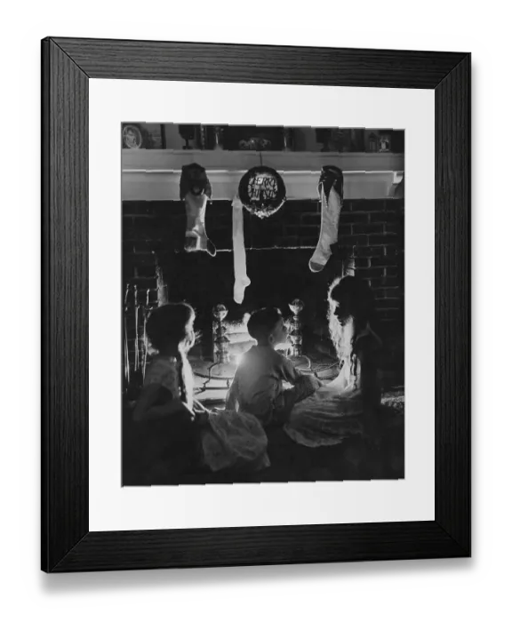 Framed Print : Cosy Christmas Framed Print : Cosy Christmas
