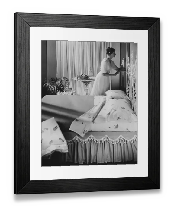 Framed Print : Genteel Bedtime Framed Print : Genteel Bedtime
