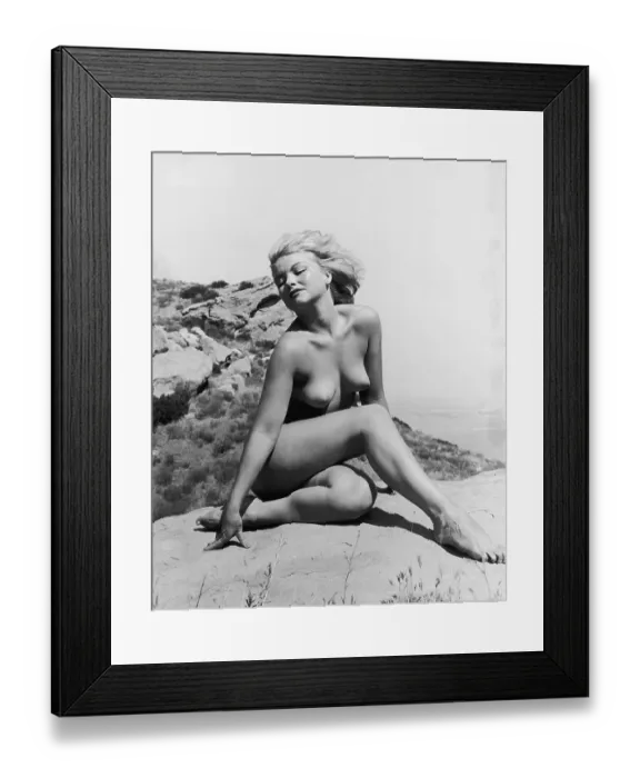 Framed Print : Outdoor Nude