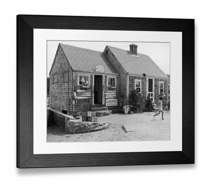 Framed Print : Bait Clam Depot Framed Print : Bait Clam Depot