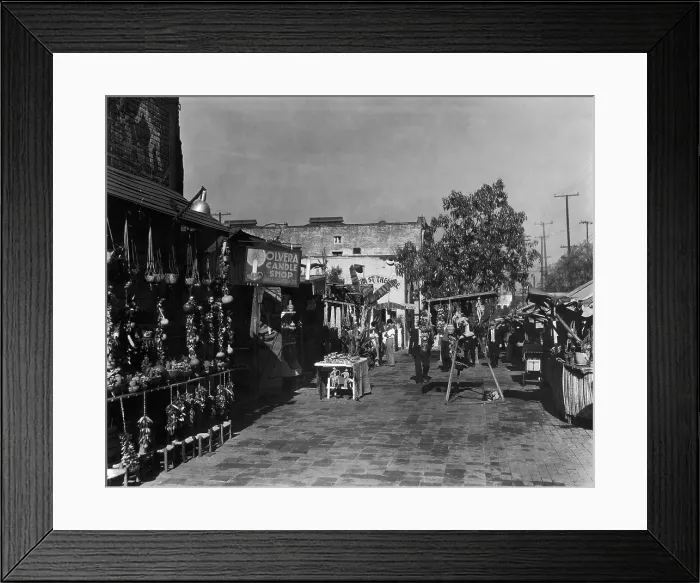Framed Print : Olvera Street Framed Print : Olvera Street