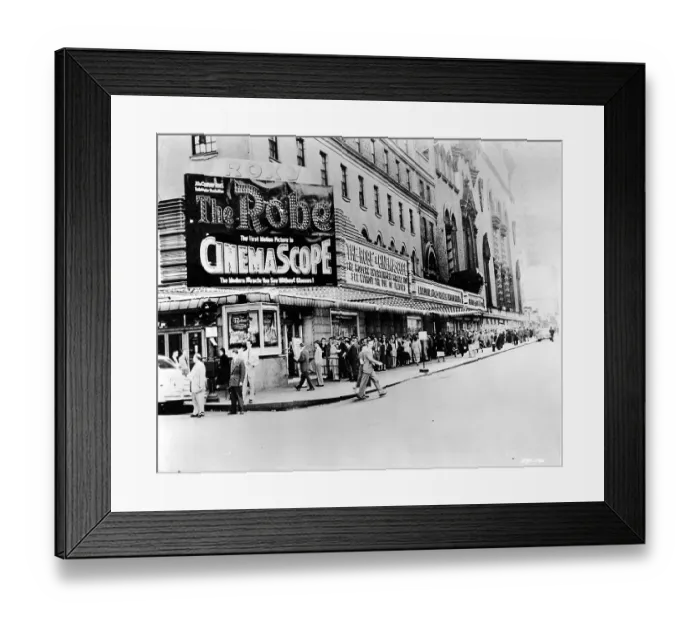 Framed Print : The Roxy Theatre In New York City Framed Print : The Roxy Theatre In New York City