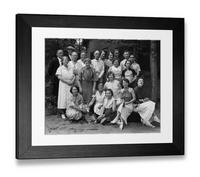 Framed Print : Family Portrait