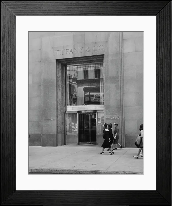 Framed Print : Tiffany & Co. Fifth Avenue, Midtown Manhattan, NYC Framed Print : Tiffany & Co. Fifth Avenue, Midtown Manhattan, NYC