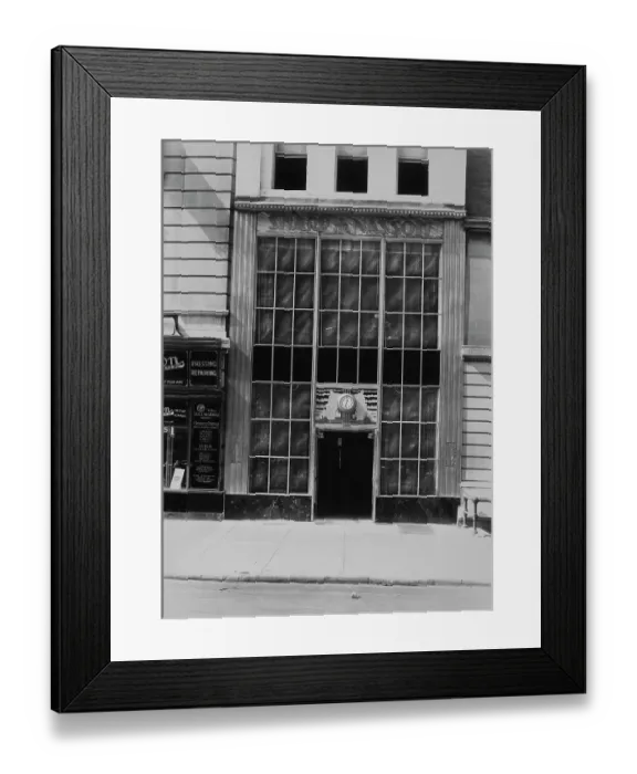 Framed Print : Sharp & Nassoit, Broadway, NYC