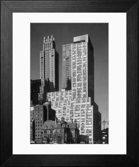 Framed Print : 100 Park Avenue Framed Print : 100 Park Avenue
