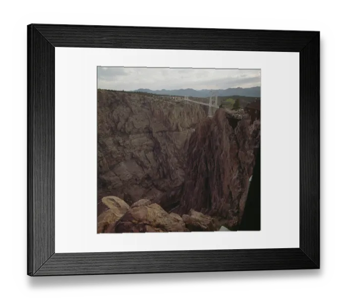 Framed Print : Royal Gorge Bridge Framed Print : Royal Gorge Bridge