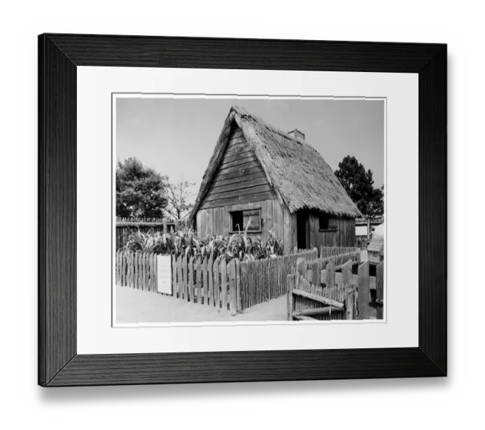 Framed Print : PILGRIM DWELLING Framed Print : PILGRIM DWELLING