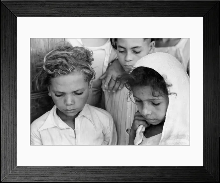 Framed Print : PORTRAIT OF PUERTO RICAN CHILDREN Framed Print : PORTRAIT OF PUERTO RICAN CHILDREN