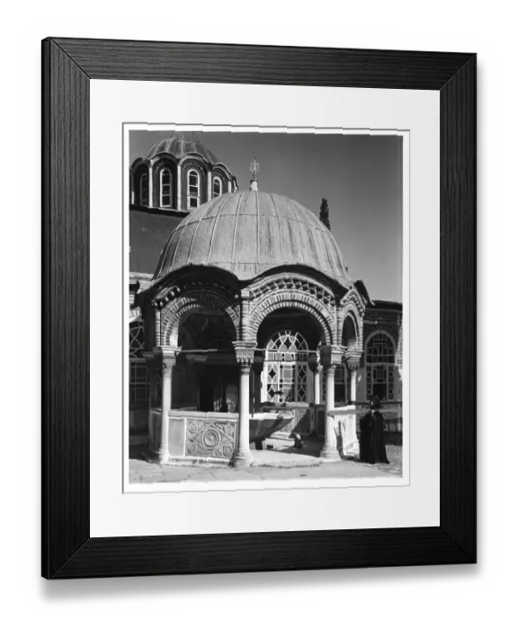 Framed Print : SACRED FOUNTAIN OF THE MONASTERY Framed Print : SACRED FOUNTAIN OF THE MONASTERY