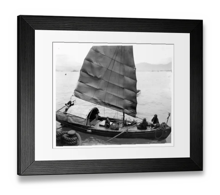 Framed Print : CHINESE SANPAN Framed Print : CHINESE SANPAN