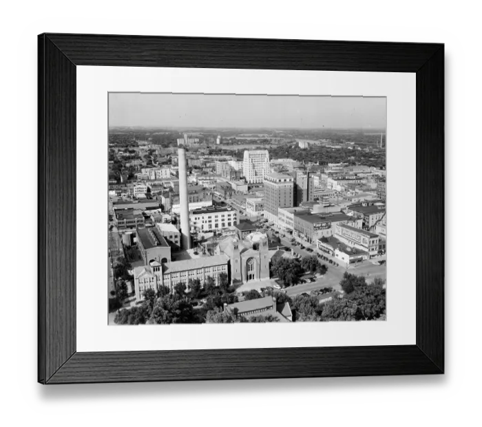 Framed Print : TOPEKA KANSAS Framed Print : TOPEKA KANSAS