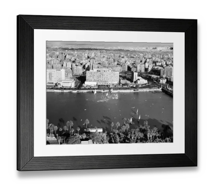 Framed Print : RIVER NILE IN CAIRO Framed Print : RIVER NILE IN CAIRO