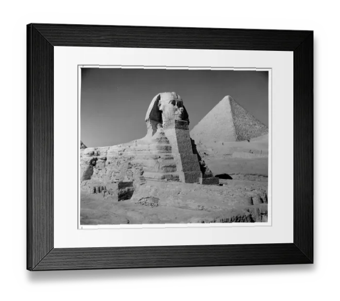 Framed Print : THE GREAT SPHINX OF GIZA Framed Print : THE GREAT SPHINX OF GIZA