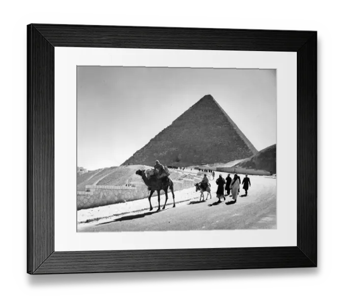 Framed Print : PYRAMID IN CAIRO Framed Print : PYRAMID IN CAIRO