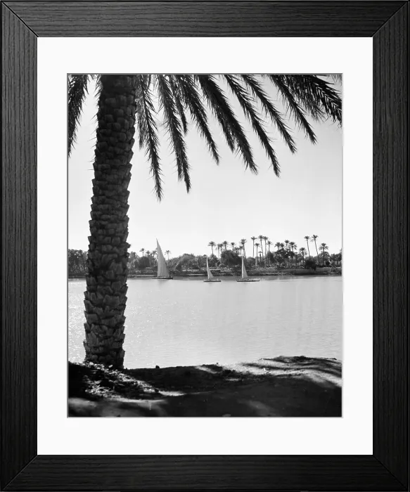Framed Print : RIVER NILE SEEN FROM CAIRO Framed Print : RIVER NILE SEEN FROM CAIRO