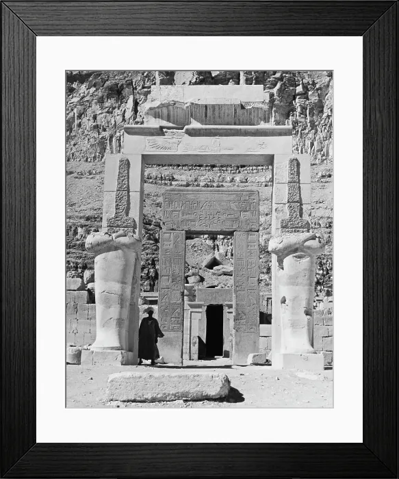 Framed Print : Hatshepsut's Mortuary Temple Framed Print : Hatshepsut's Mortuary Temple