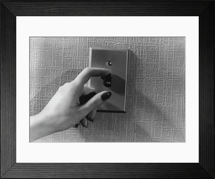 Framed Print : Turning on the Power Framed Print : Turning on the Power