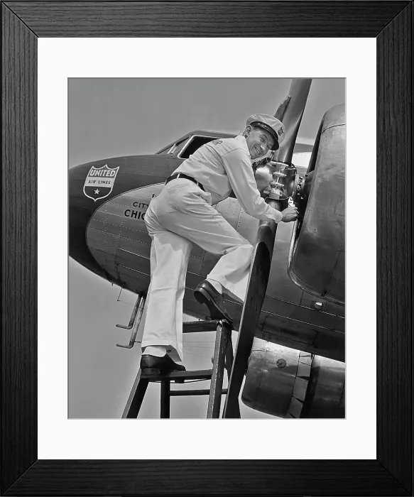 Framed Print : Ground Crew Framed Print : Ground Crew