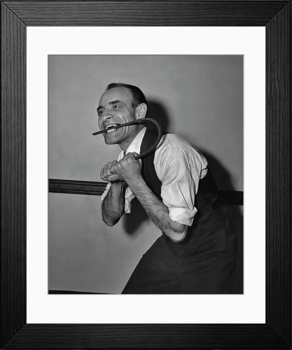 Framed Print : Strong Jaw Framed Print : Strong Jaw