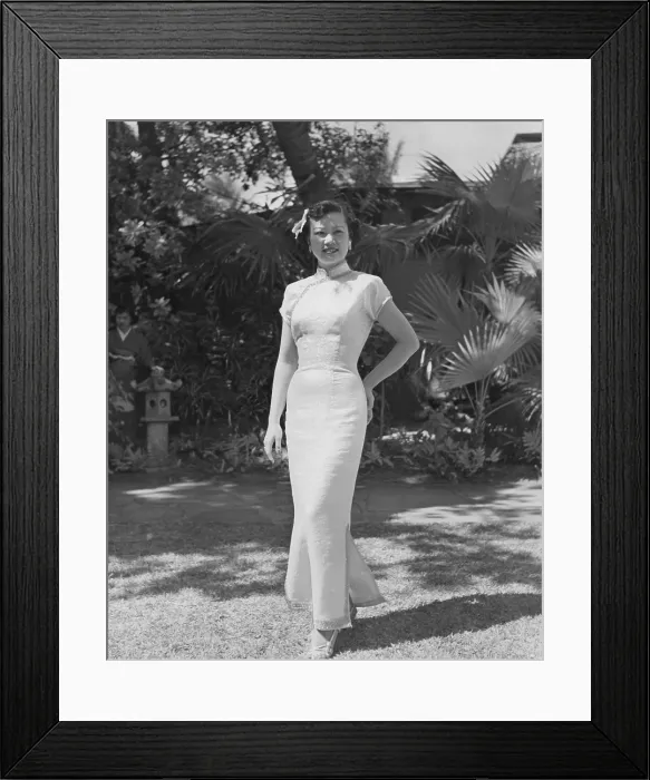 Framed Print : Chinese Gown Framed Print : Chinese Gown