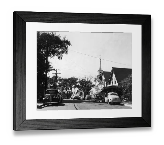 Framed Print : A Town Called Dennis