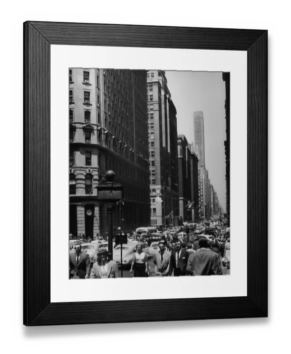 Framed Print : Madison Avenue