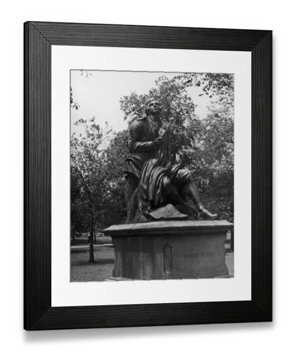 Framed Print : Central Park Burns Framed Print : Central Park Burns